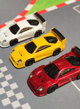 LDARC雷迪安S100 跑车法拉利1:64全比例转向仿真迷你遥控竞速跑车