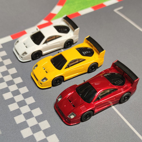 LDARC雷迪安S100 跑车法拉利1:64全比例转向仿真迷你遥控竞速跑车