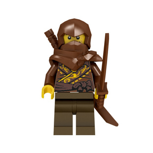 达雷斯 第三方17季积木玩具兼容人仔稀有忍者双面印刷