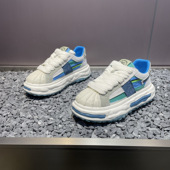 韩版 户外春秋单鞋 潮流个性 拼色时尚 新款 学生鞋 老爹鞋 厚底系带男鞋