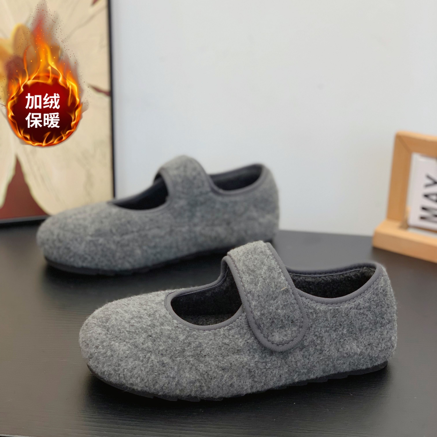 软底舒适通勤显脚小减龄时尚单鞋