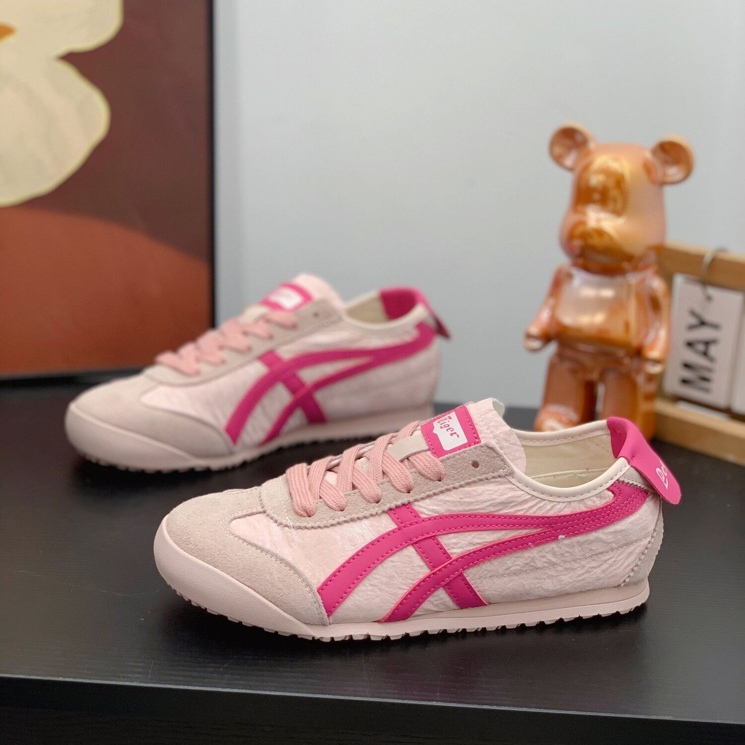 复古内增高真皮德训鞋女款2026新款春季显脚小平底软底运动阿甘鞋