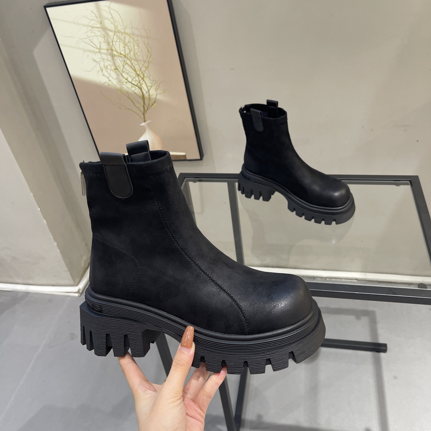 小个子入冬搭子显高显瘦马丁靴