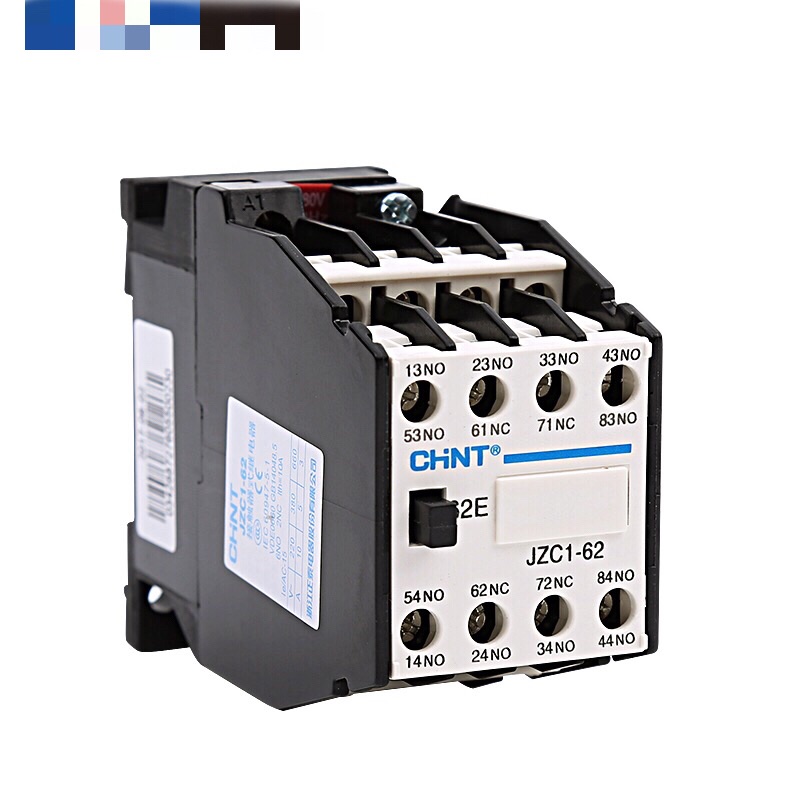 正泰接触式继电器JZC1-62 220V 380V 110V 24v交流接触器电压可选