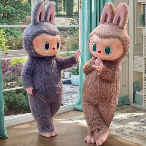 拉布布labubu卡通人偶服装星星人