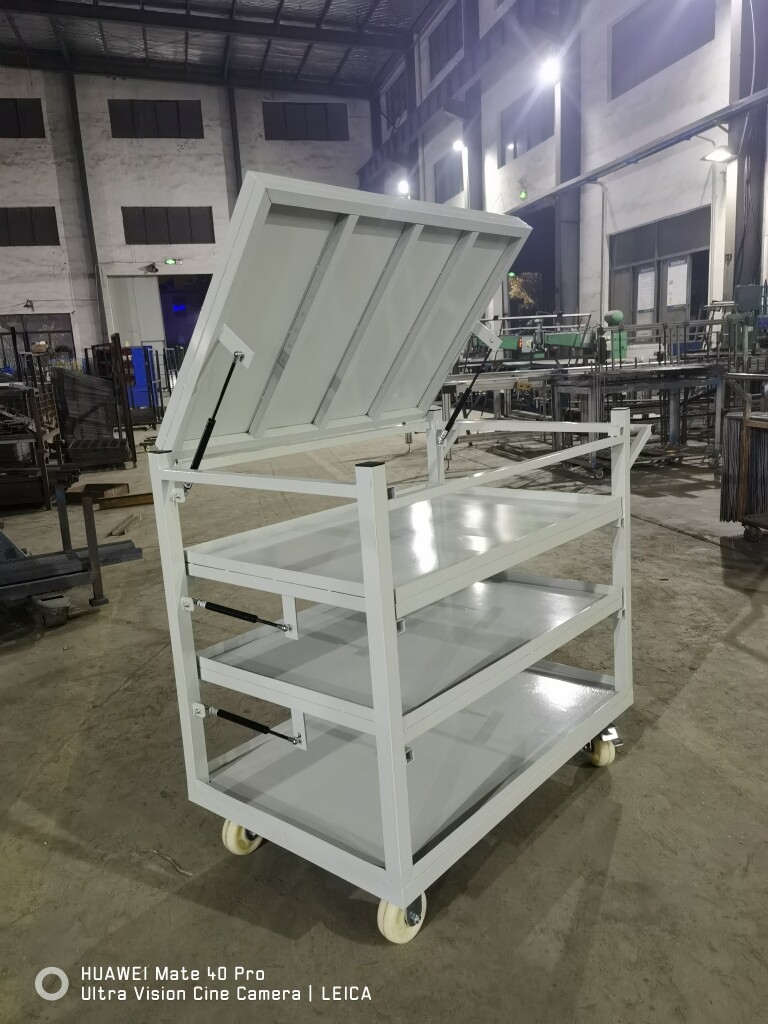 超划算定制300公斤载重千层架多层翻转货架车间物料架车间周转车