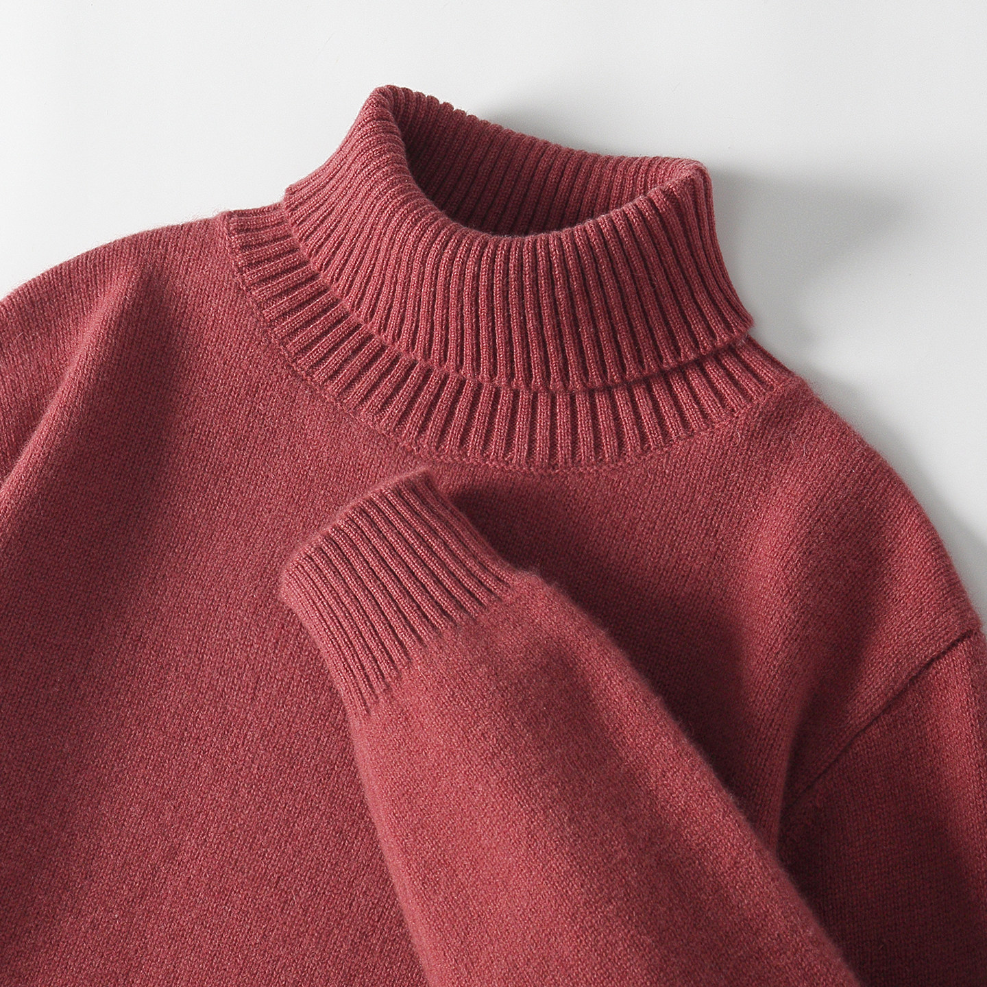 加厚高领毛衣羊毛衫男100纯羊毛套头宽松保暖打底羊绒衫大码冬季