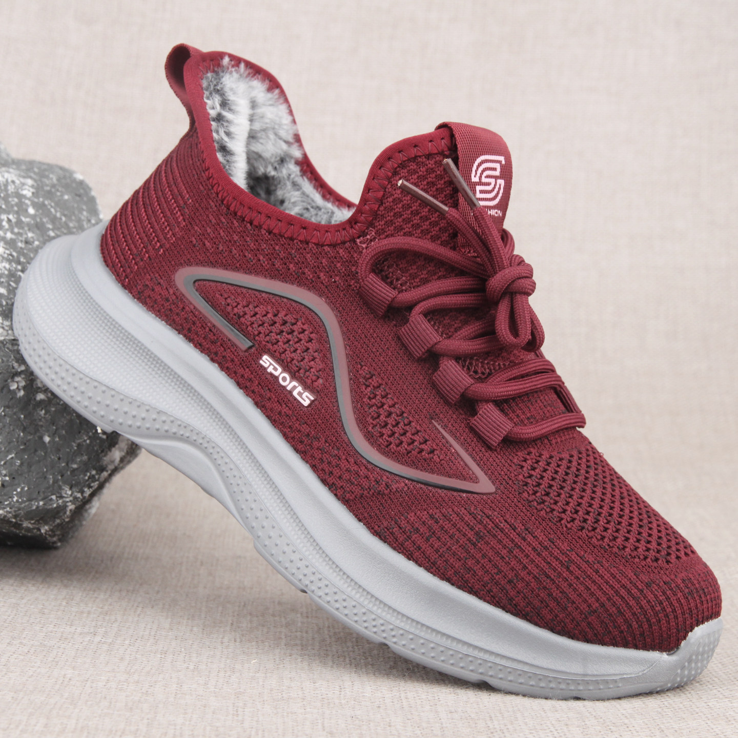 冬季加绒加厚保暖女棉鞋老北京休闲鞋一脚蹬中老年妈妈鞋大码鞋42,女鞋,棉鞋,淘宝优惠券,粉丝福利购,淘宝优惠卷