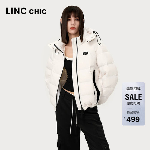 LINC超轻多色短款面包服
