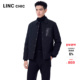 式 LINCCHIC金羽杰2025年春新款 羽绒服衬衫 轻薄羽绒外套上衣男1518
