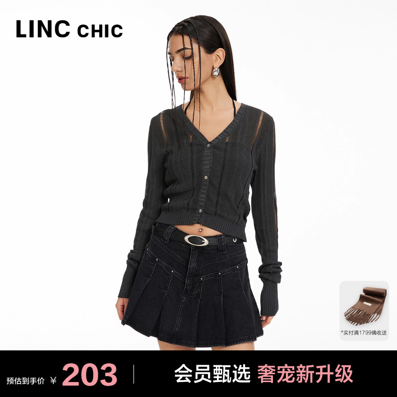 亲肤凉爽高弹薄透防晒针织衫