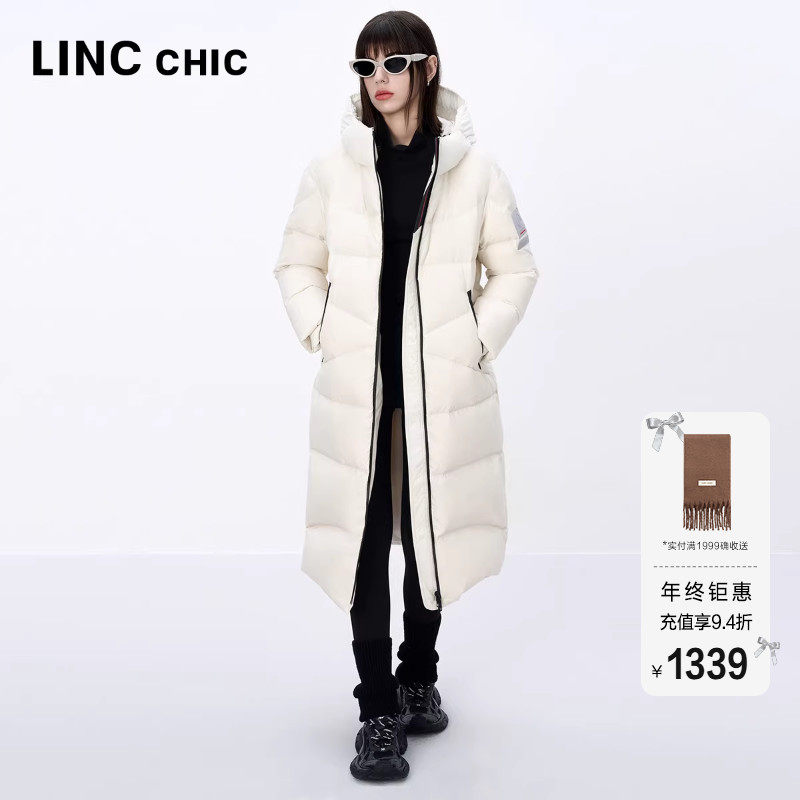 新国标90鸭绒机能长款加厚羽绒服