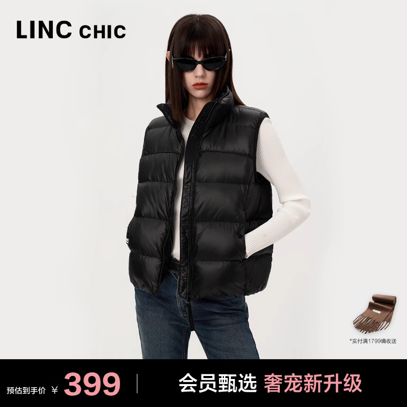 排骨羽绒背心实用经典羽绒马甲