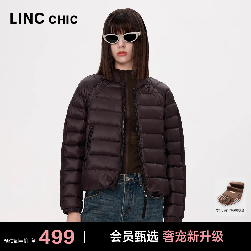 户外机能感短款羽绒服