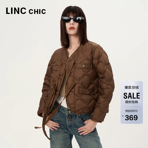 LINC浪漫重工轻薄羽绒服