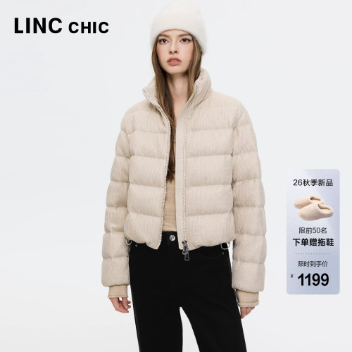 轻奢质感短款面包羽绒服