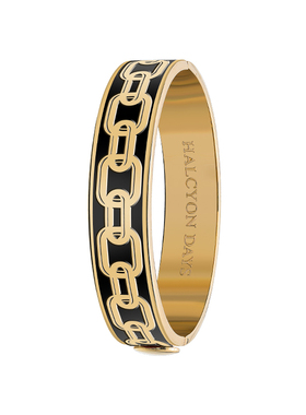 Halcyon Days欧式复古珐琅手镯轻奢小众女士手环首饰送女友礼物