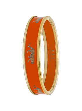 Halcyon Days欧式奢华珐琅手镯老虎女款小众吸睛手环百搭时尚手饰