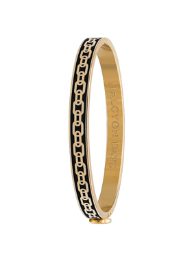 Halcyon Days链条珐琅薄款手镯百搭简约气质女轻奢小众高级感手环