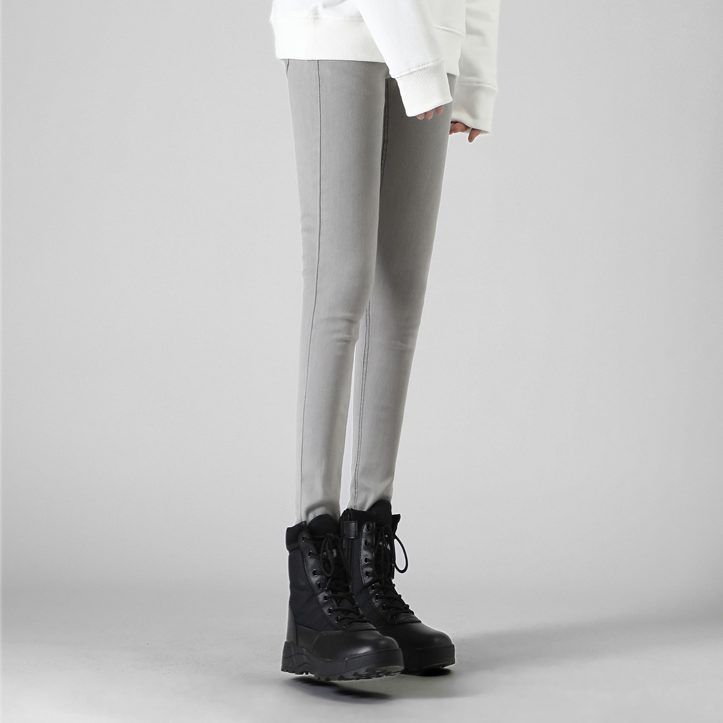 紧身小脚牛仔裤男生长裤高弹力