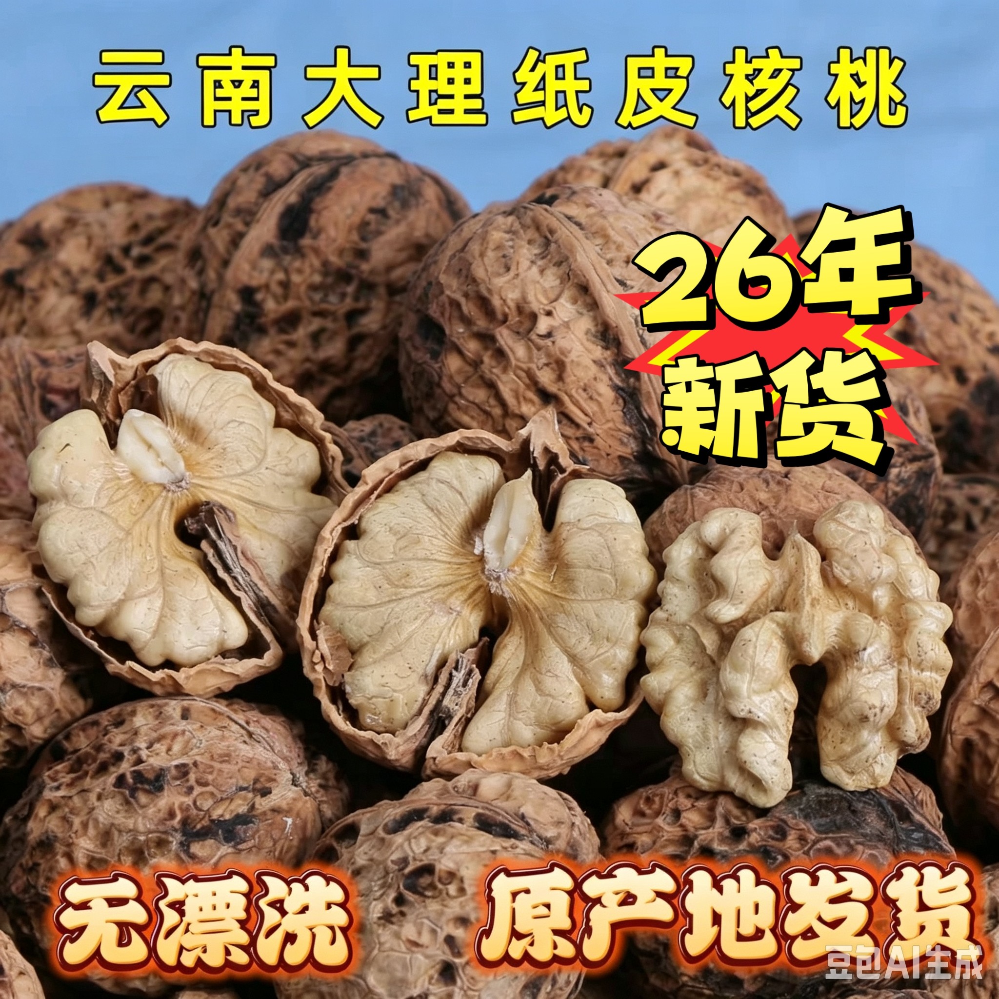 2026年新货天然无漂洗孕妇核桃图片