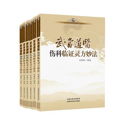 全6册 武当道医妇科临证灵方妙法+武当道医内科临证灵方妙法+武当道医儿科临证灵方妙法+武当道医男科临证灵方妙法 等