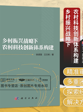 乡村振兴战略下农村科技创新体系构建 科技创新治理丛书 徐顽强 王文彬 以构建适应乡村振兴需求的科技创新体系为目标 科学出版社