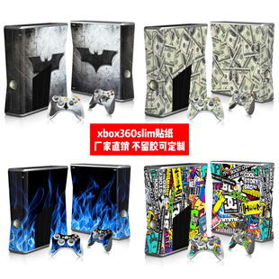 XBOX360 SLIM贴膜Xbox360slim游戏机贴纸Xbox360slim涂鸦贴纸定制