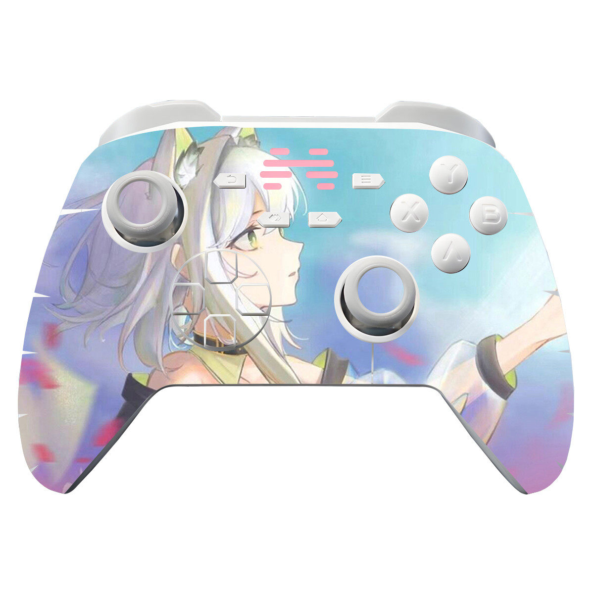 鲲鹏20 2代绝尘白手柄贴纸鲲鹏20 2代绝尘白手柄贴膜卡通贴纸diy