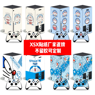 series X贴纸XSX主机机器猫款 贴纸可定制 Series XBOX X贴膜