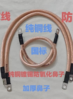 电池连接线UPS蓄电池逆变器连接线10/16/25/35平方汽车电动车线