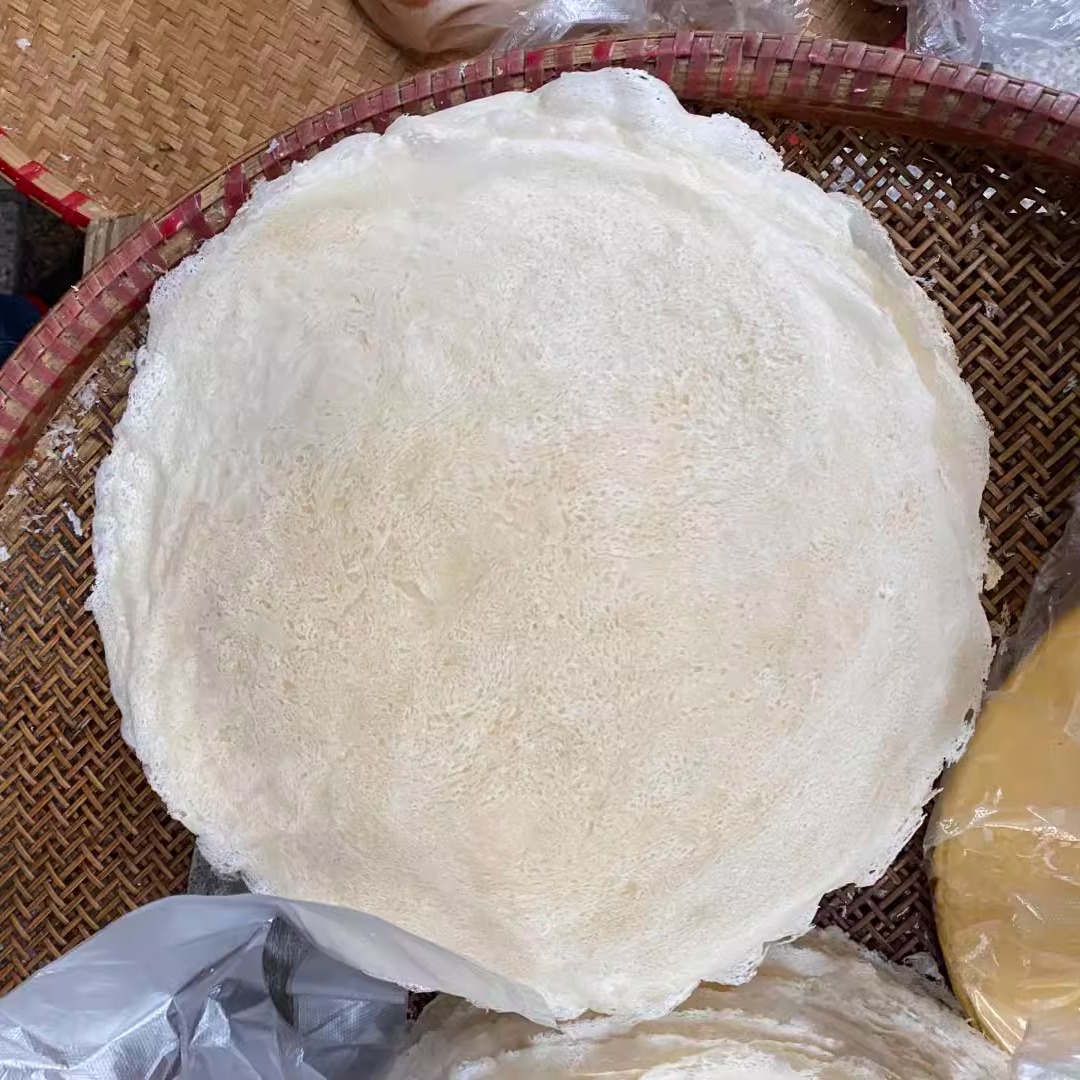 东阳特产手工麦锅皮春卷皮 润饼春饼糖葱薄饼非山东杂粮煎饼400克