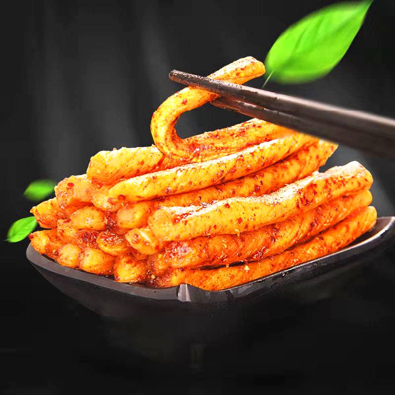 红鸡公 红油蹄筋味夫妻肺片辣条办公室休闲麻辣素食 重庆风味