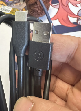 捡漏PowerA拆机线手柄充电线裸线无包装2条不包邮价研究价1.5米长