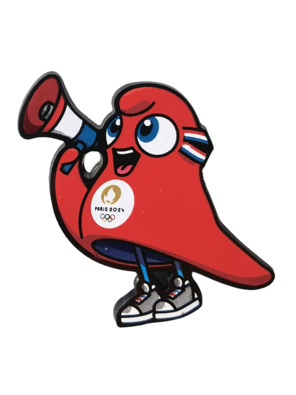 2024巴黎奥运会吉祥物弗里热纪念徽章