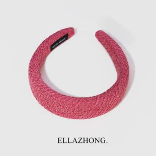 粉色发箍女头箍增高颅顶清新气质发饰头饰 超显白 2026春季 新款
