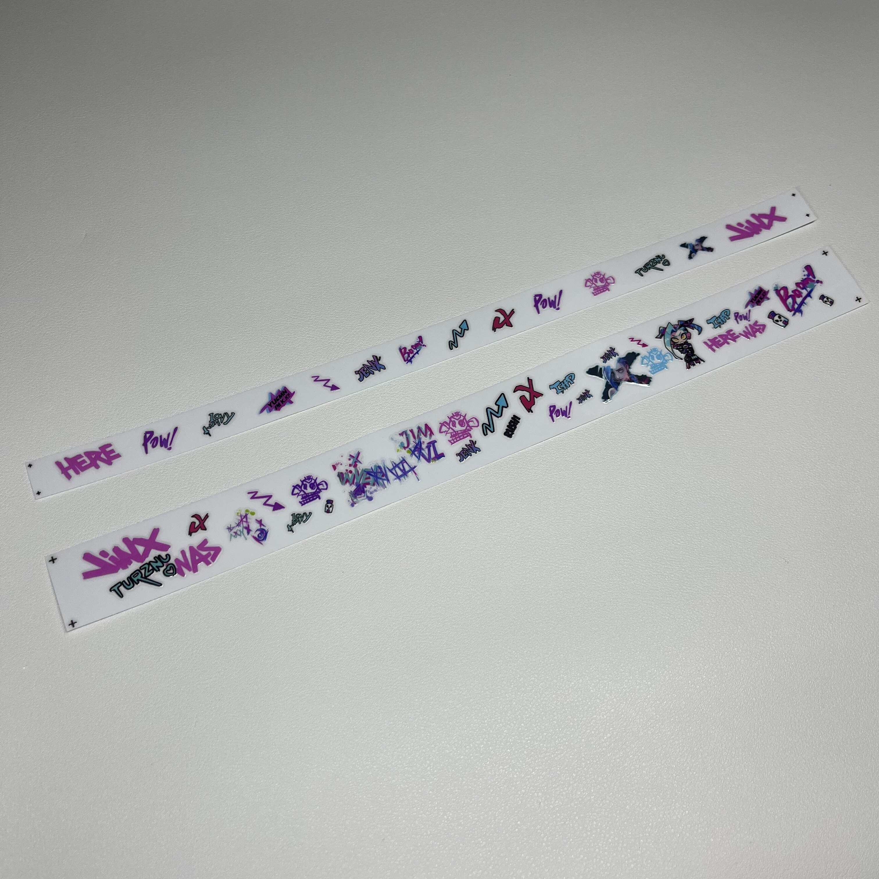 金克丝涂鸦小蜜蜂made68V2ultra键盘灯罩灯箱改装贴纸DIY装饰配件