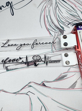 客制化键盘透明飘带定制改装wooting美加狮小蜜蜂通用安装迈从ATK