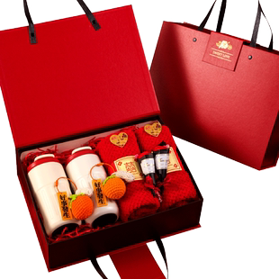 喜庆婚礼结婚送伴郎伴娘高档送朋友嘉宾实用伴手礼高级创意礼品盒