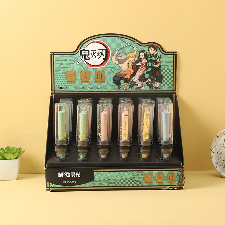 包邮晨光9009鬼灭之刃灯管钢钢笔