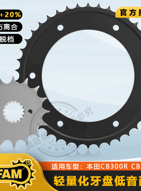 AFAM牙盘 大小飞 链轮适用于本田CB300R CBR300R CRF300套链改装