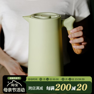 家用清水热水瓶保温壶户外按压暖水壶宿舍学生小型茶壶保温瓶 韩式