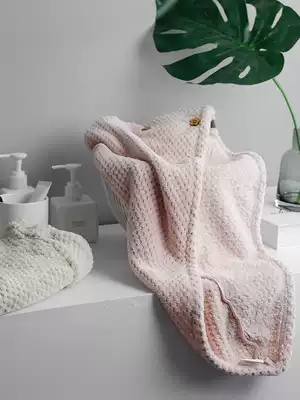 Shower cap dry hair cap female cute thickened absorbent quick-drying Japanese children's dry hair towel Girl rub long hair quick-drying cap