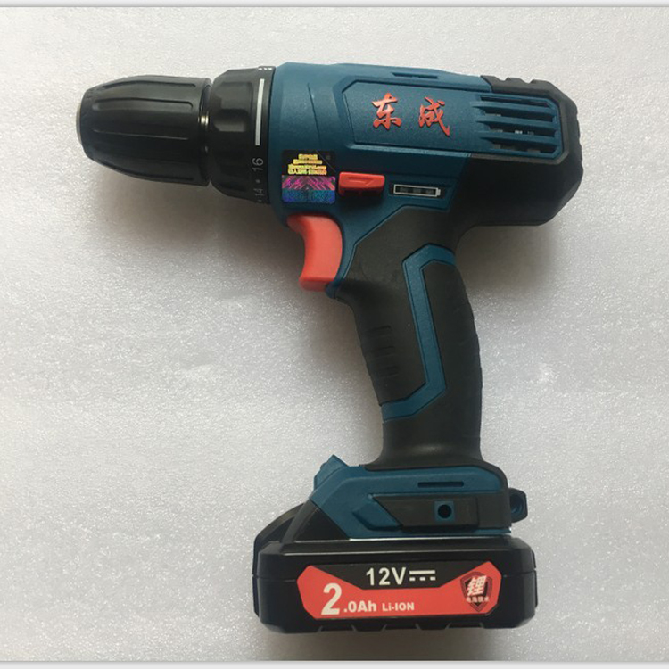 东成新品12V双速锂电充电钻DCJZ20-10电动螺丝刀多功能起子机电钻