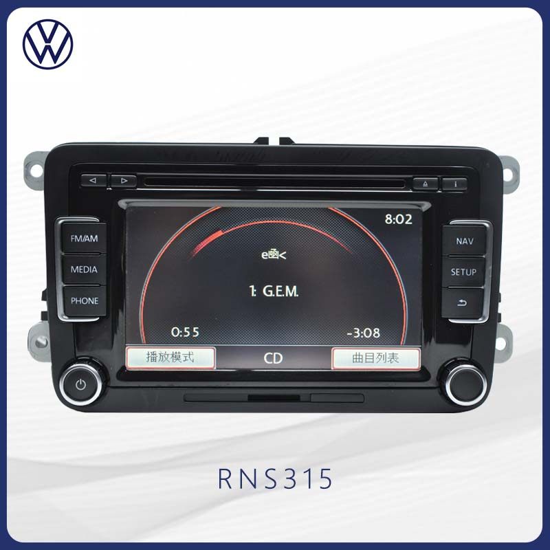 大众原厂rns315+超级蓝牙