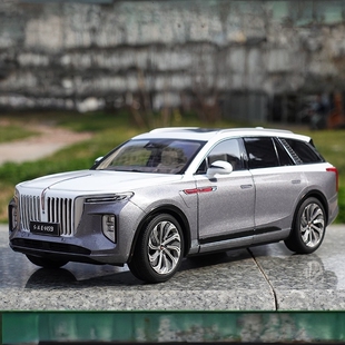 世纪龙 红旗E-HS9越野车SUV 1:18 合金仿真汽车模型 红旗EHS9车模