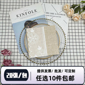 彩色印花餐巾纸高端生日派对西餐厅咖啡厅专用餐垫方巾纸20张