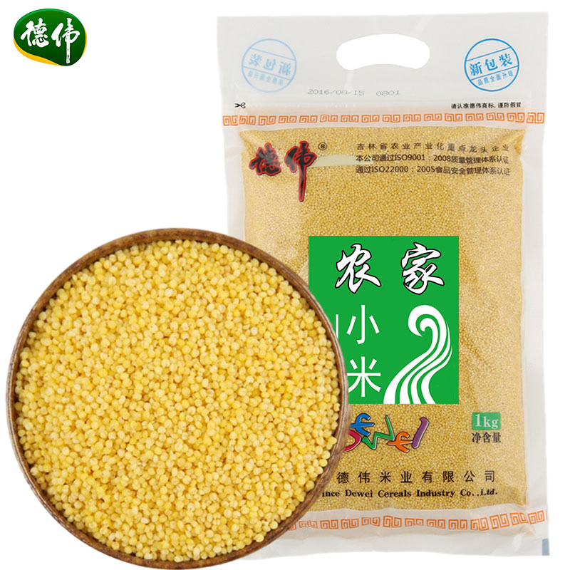 2025年新德伟农家东北1kg小米粥