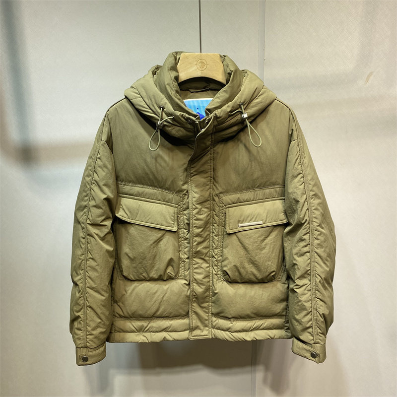 冬季男士连帽羽绒服斜口袋舒适柔软男外套加厚保暖羽绒上衣潮,男装,羽绒服,淘宝优惠券,粉丝福利购,淘宝优惠卷