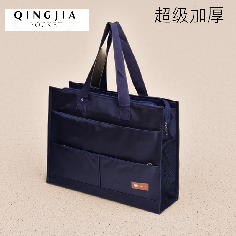 【超高品质】加厚初中学生手提袋图片